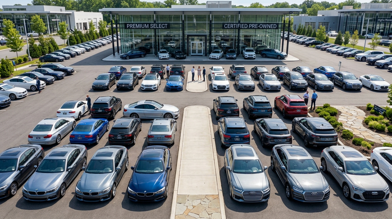 Premium used car market inventory